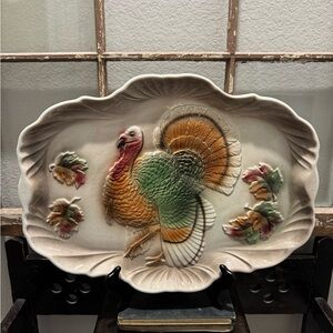 Vintage Turkey Platter